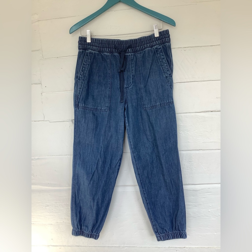 Gap denim joggers size small petite jeans